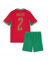 Maroko Achraf Hakimi #2 Domácí dres pro děti MS 2026 Krátký Rukáv (+ trenýrky)
